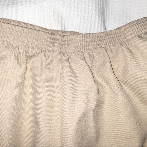 Alfred Dunner Womens Classics Casual Trouser Pants, Beige, 18W - Picture 3 of 7